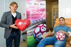 Чемпион России по футболу Валерий Карпин приехал в Улан-Удэ на «День донора»