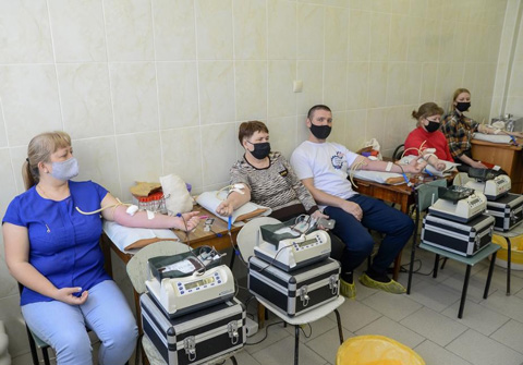 Ульяновские авиастроители пополнили региональный банк донорской крови