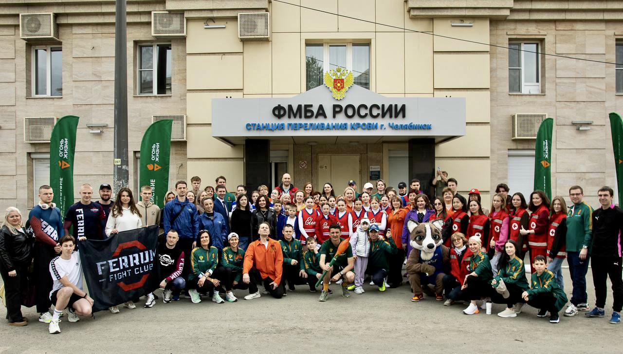 Завершился первый этап Всероссийской эстафеты факела  «Огонь жизни»