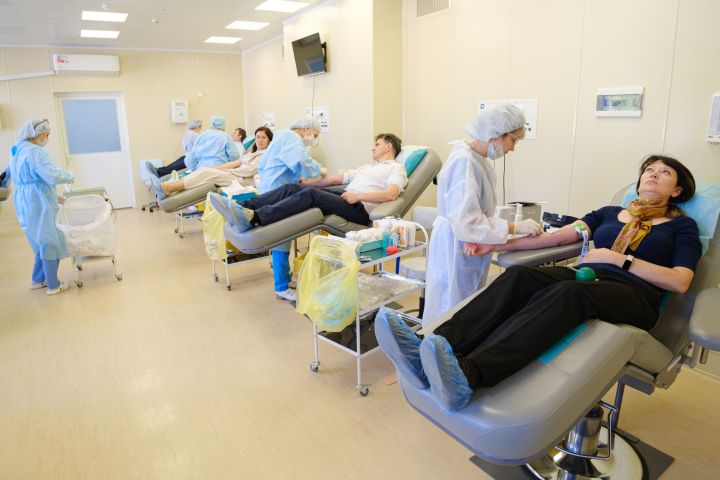 Работники предприятия «Транснефть – Прикамье» сдали свыше 50 литров крови