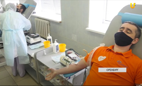 Сотрудники филиала «Уфанет» сдали кровь на Оренбургской станции переливания крови