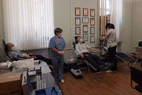 В Общественной палате Ленинградской области прошел очередной День донора