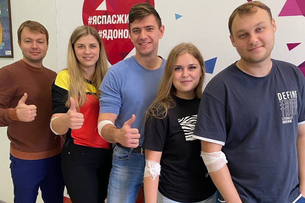 Магнитогорские газовики в очередной раз посетили городскую станцию переливания крови