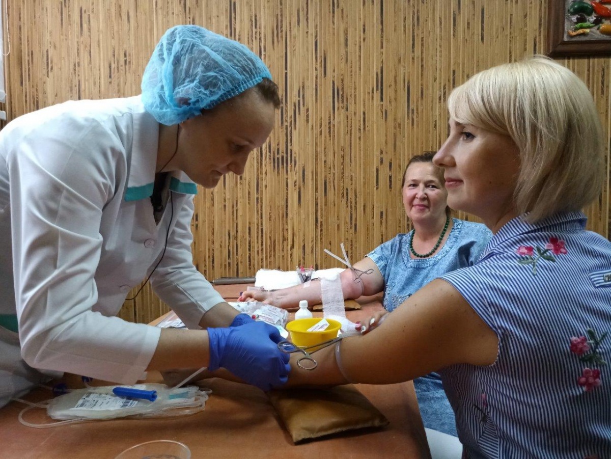 В ходе донорской акции на Каскаде Кубанских ГЭС сдали 15 литров крови