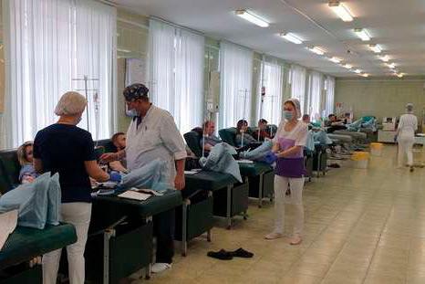 Сотрудники Тульского патронного завода приняли участие в донорской акции