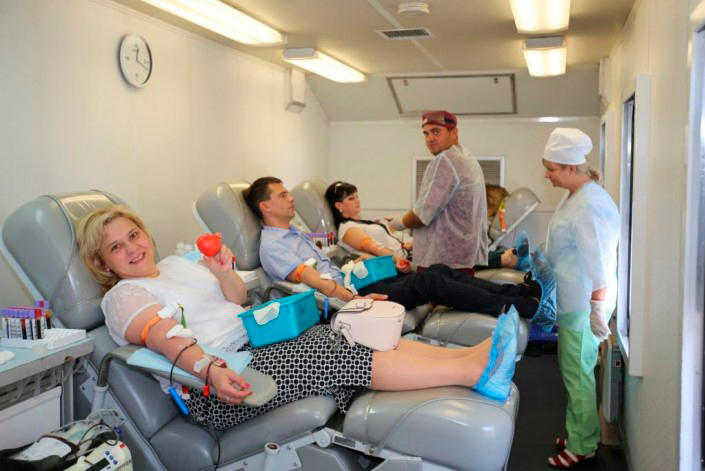 Более 140 работников Красноярской магистрали стали участниками акции «Я – донор»