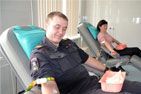 Сотрудники Росгвардии провели благотворительную донорскую акцию