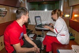 Поезд, спасающий жизни