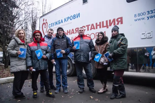 На Новочеркасском электровозостроительном заводе в Ростовской области прошел очередной День донора