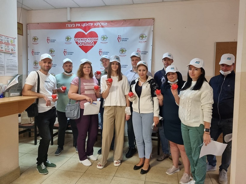 ПАО "РНКБ Банк" стали участниками донорского дня. 