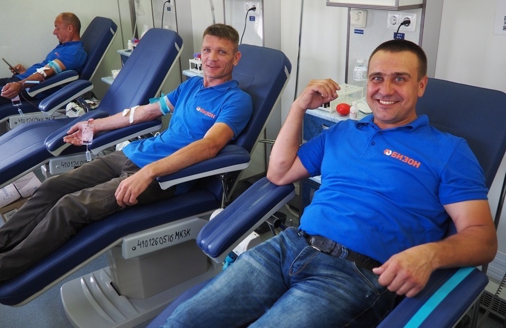 Сотрудники агрохолдинга «Бизон» в Ростове-на-Дону стали донорами крови