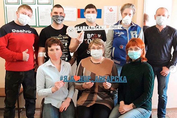 Сотрудники Ангарского водоканала откликнулись на призыв сдать кровь