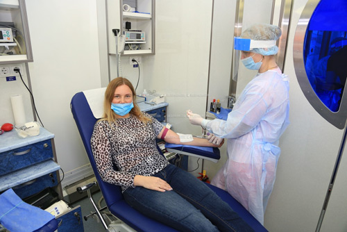 В Долгопрудном прошла донорская акция «Капля жизни»