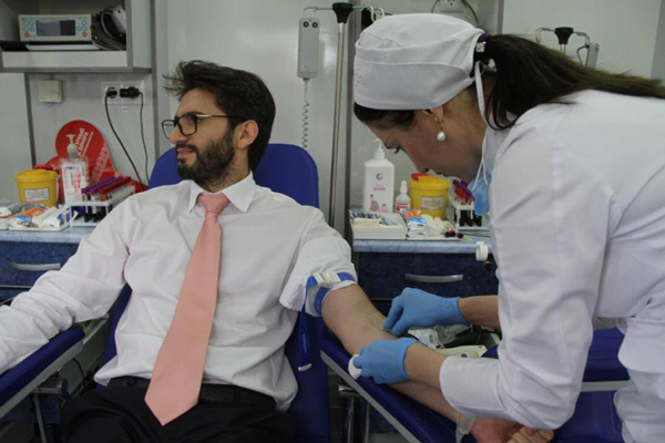 Донорская акция в Грозном на 30 литров пополнила запасы крови для нужд больных