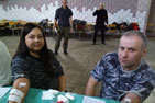 Донорская акция прошла в городе Советске 