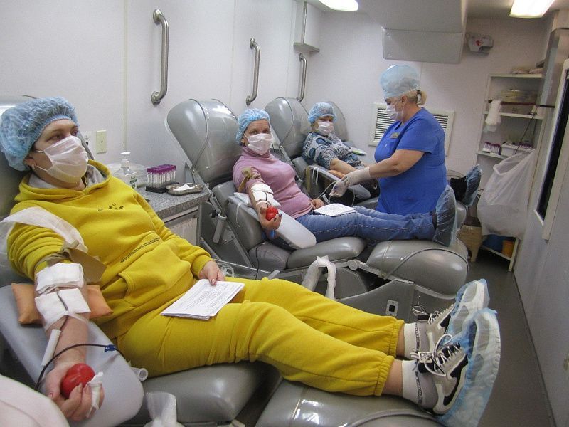 Жители трех районов Кубани приняли участие в акции «День донора»