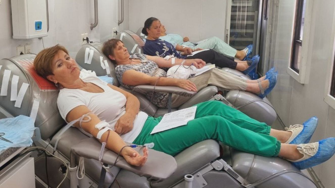 90 жителей Брянска сдали кровь для медицинских учреждений города