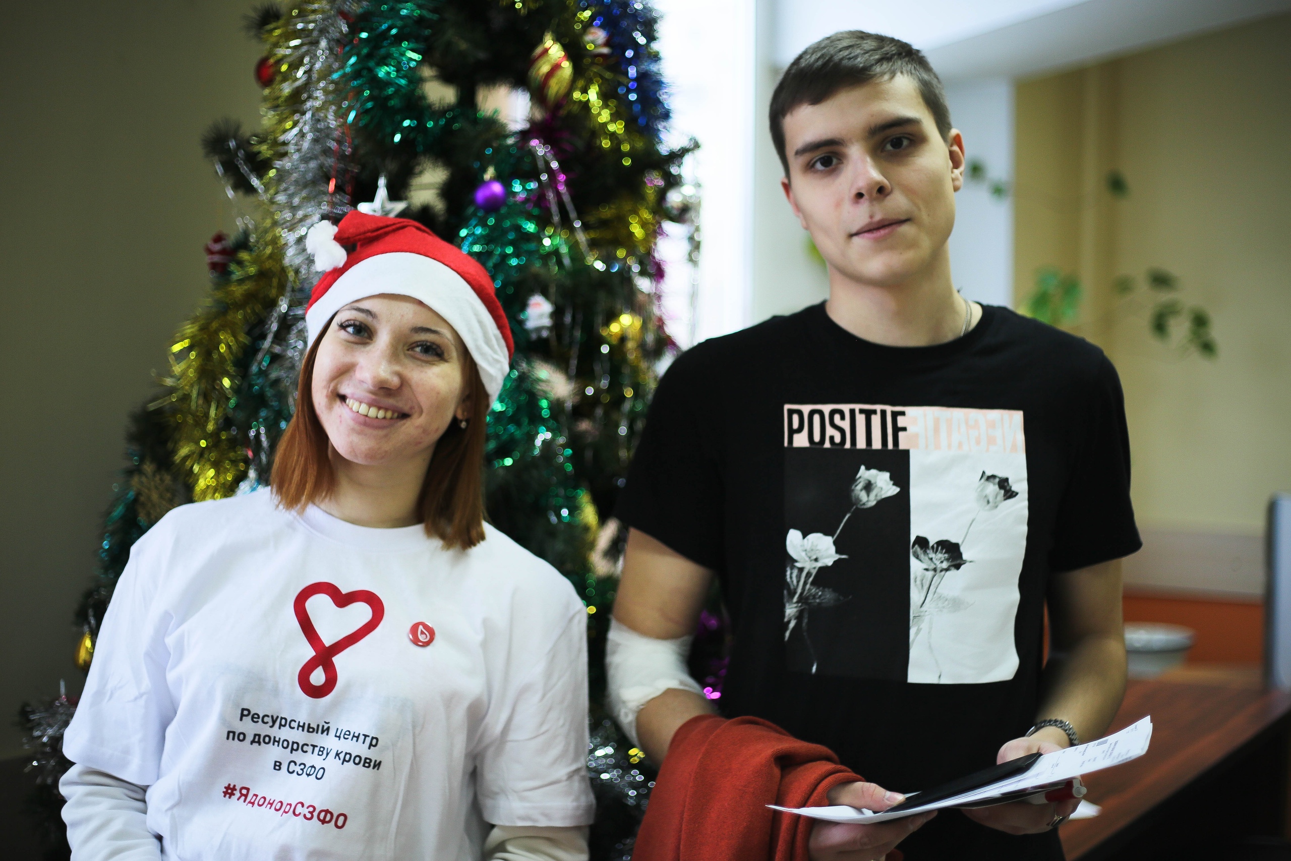 В Санкт-Петербурге доноров принимали в дни новогодних каникул