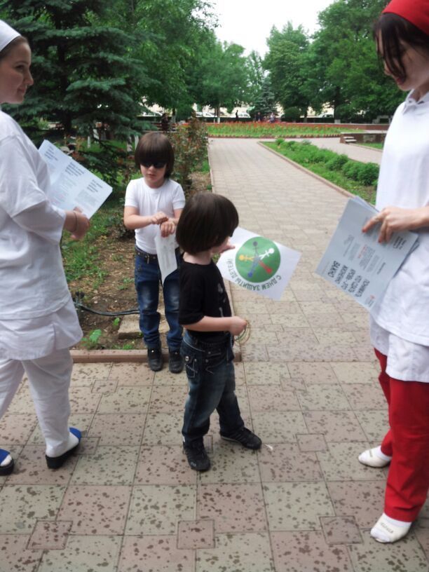 В Грозном прошла промо-акция, приуроченная к Международному дню защиты детей