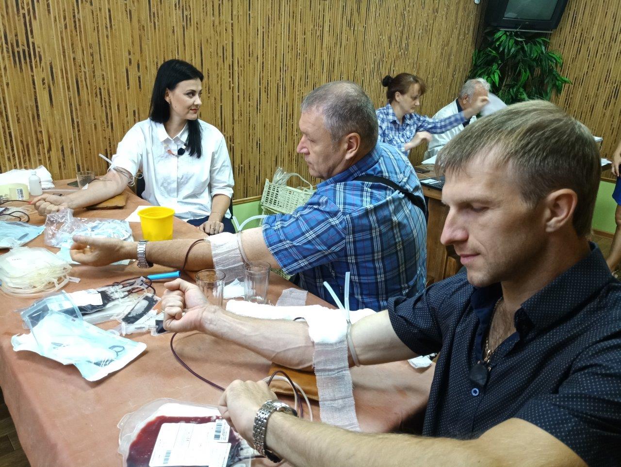 На Каскаде Кубанских ГЭС прошла донорская акция