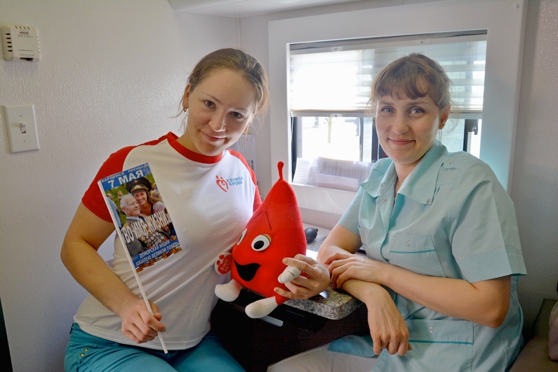 В преддверии 70-летия Победы в Гвардейске прошла донорская акция «Во имя жизни 