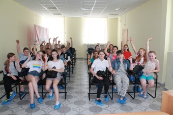 Центр крови встретил гостей