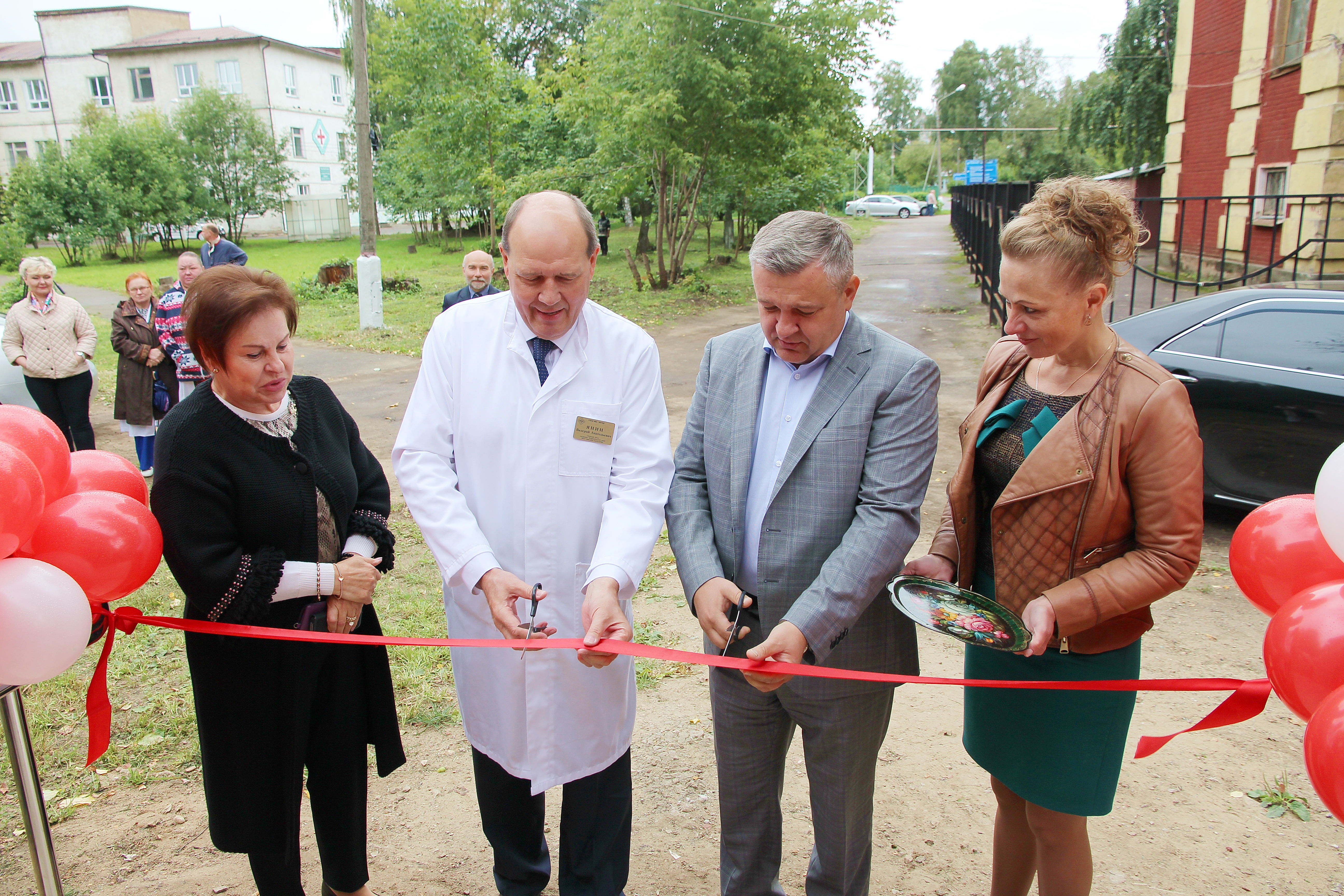 У отделения переливания крови теперь есть свой домик!