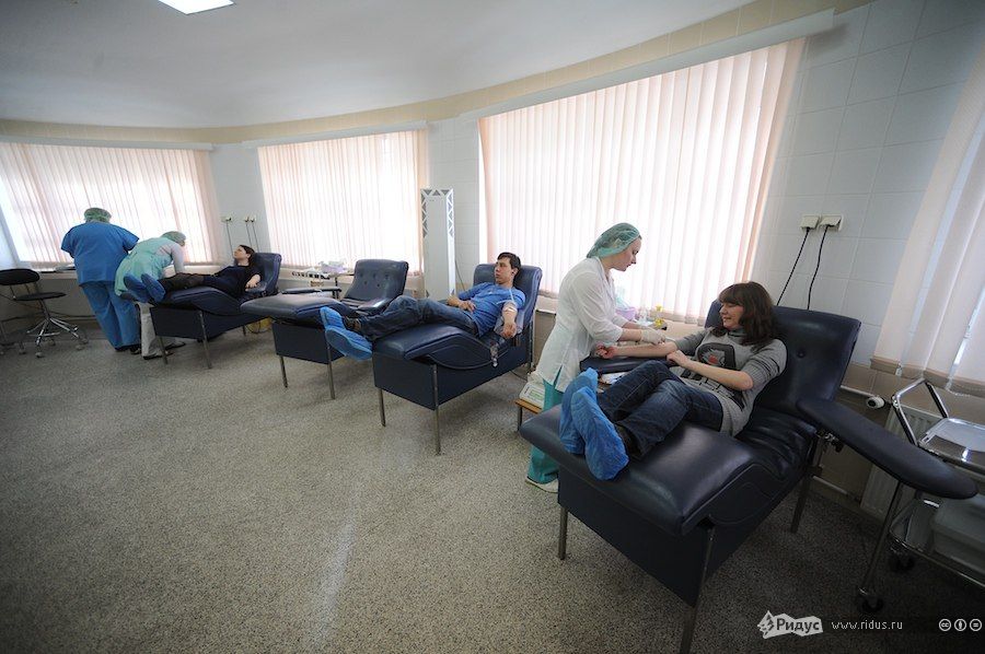 Рокеры собрали кровь для нуждающихся