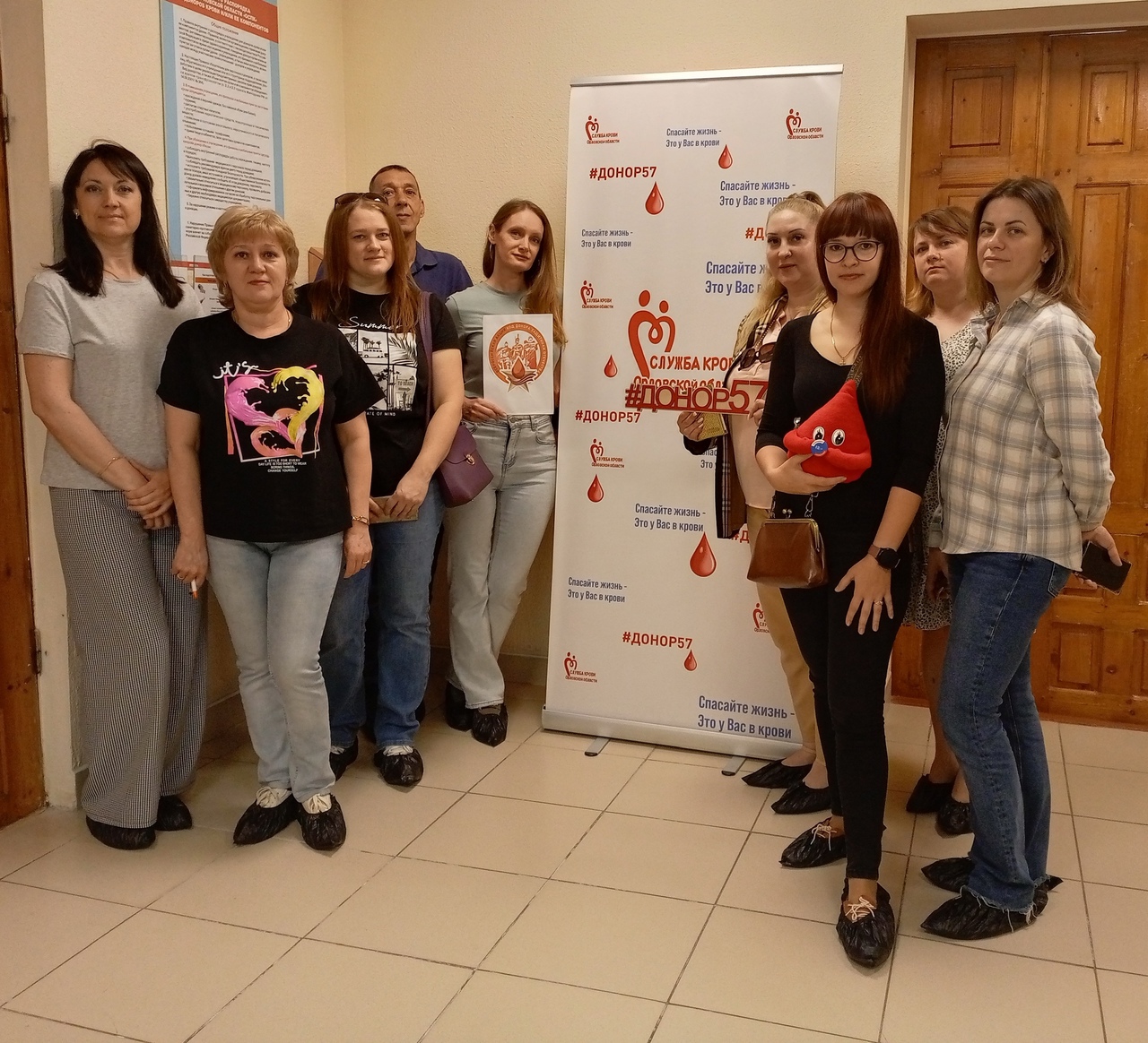 В Орловской области прошла корпоративная акция в рамках акции «Код донора. Защитники Отечества». В мероприятии участвовали сотрудники Социального фонда России.