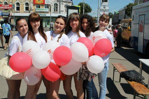 Донорская акция «К 350-летию любимого города – 350 литров крови»