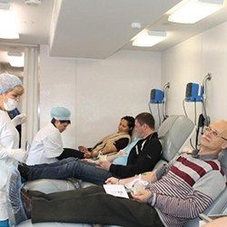 Новочебоксарские гидроэнергетики сдали более 22 литров крови