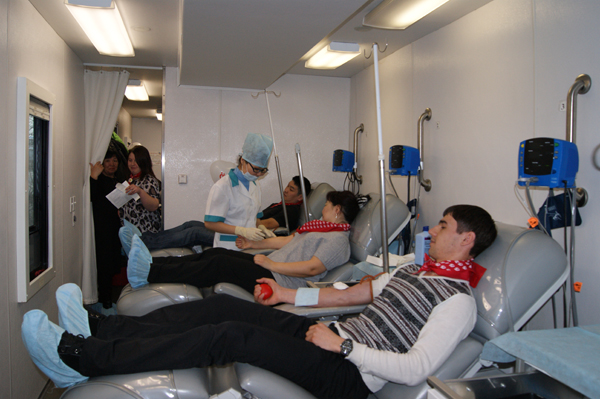 Акция «Молодежь - за донорство» состоялась в Бурятском госуниверситете