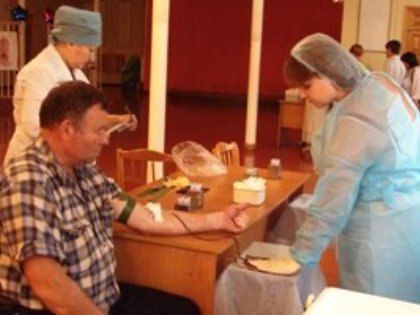 В Серпухове  состоялся «день донора»
