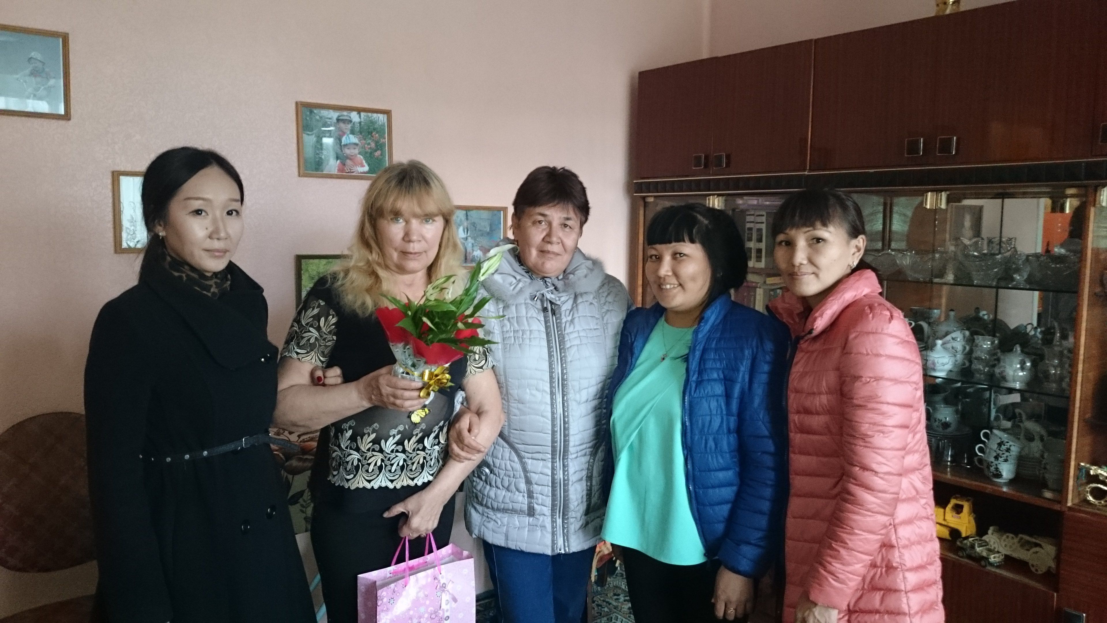 Благодарность коллегам-ветеранам 