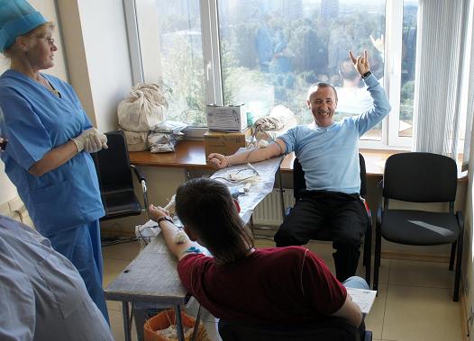 Более 50 сотрудников ЗАО «НГ-Энерго» (Санкт-Петербург) приняли участие в Дне Донора