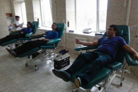 Сотрудники Главного управления провели акцию «Спасатель - донор»