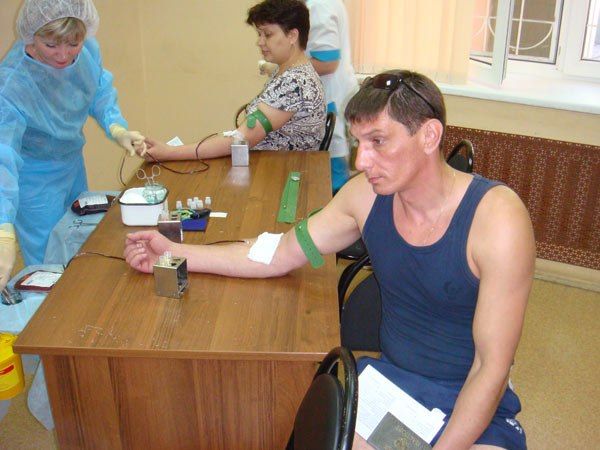 Доноры Пушкино (Московская область) сдали кровь для маленьких пациентов онкодиспансера в Балашихе