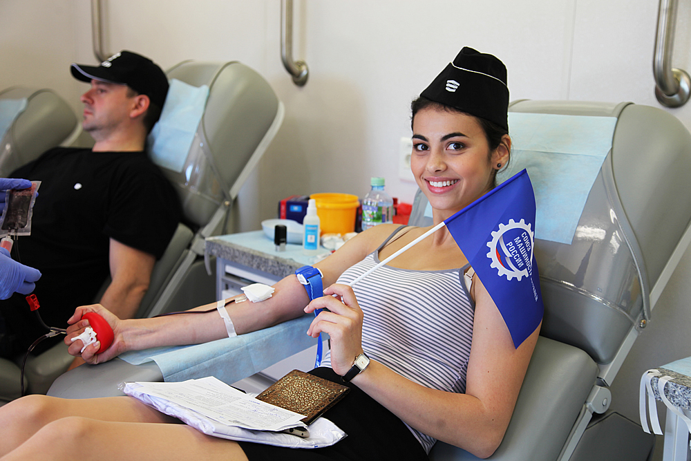 Выездной День донора на Форуме «Армия -2018»