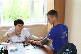 В рамках акции «25 добрых дел» камчатские спасатели сдали кровь