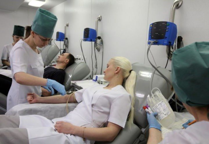 В поселке Мещерское медики пополнили резервные запасы крови