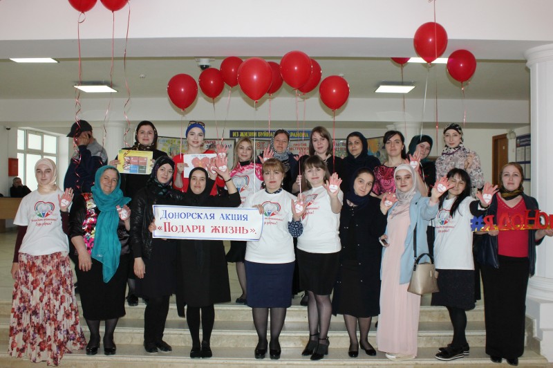 Волонтеры Буйнакского района провели акцию «Подари жизнь»