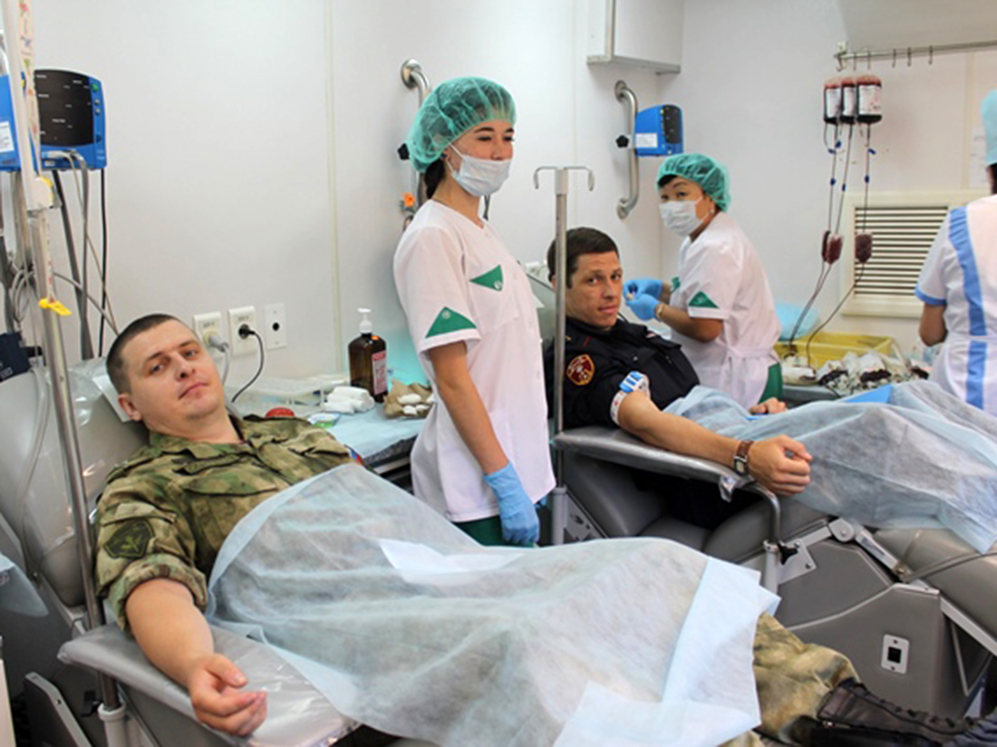 Силовые структуры - за донорство!