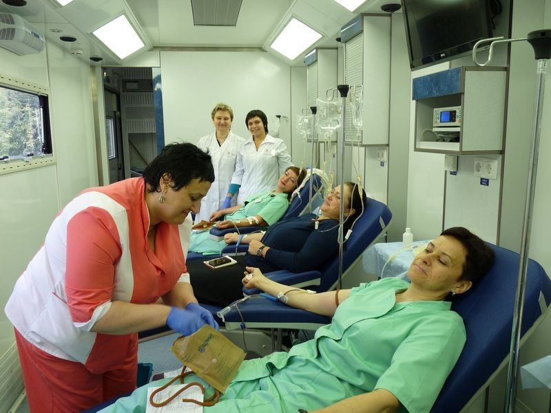 Pension fund hold the «The day of the blood donor» event