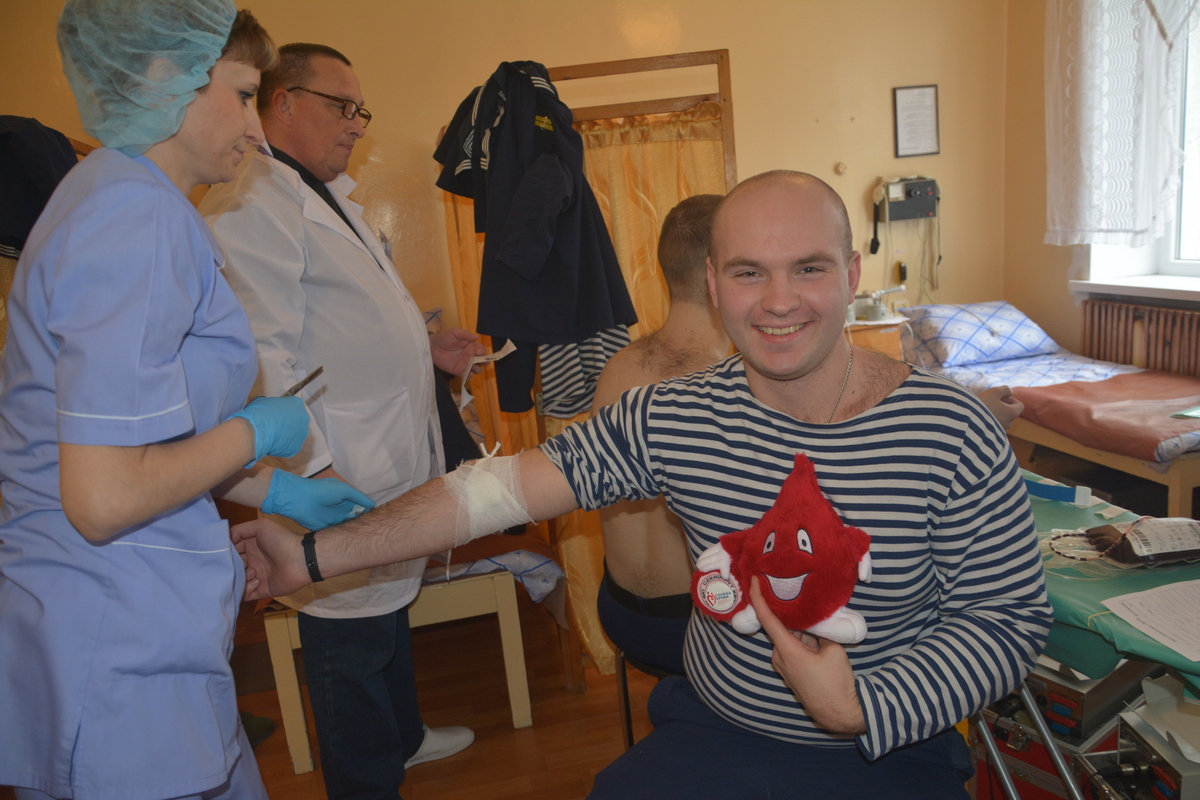 «Дар Отечеству» от курсантов Балтийского военно-морского института