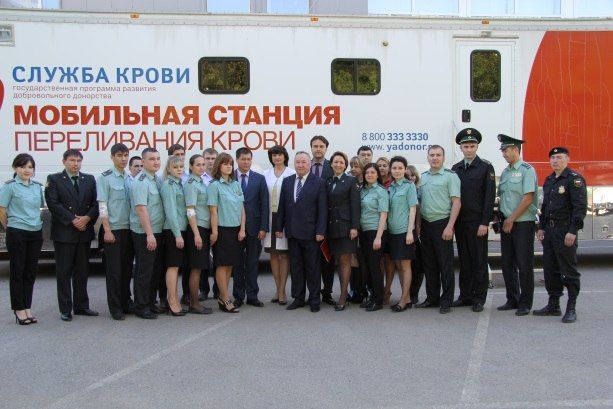 Сотрудники Федеральной службы судебных приставов Республики Башкортостан стали донорами крови