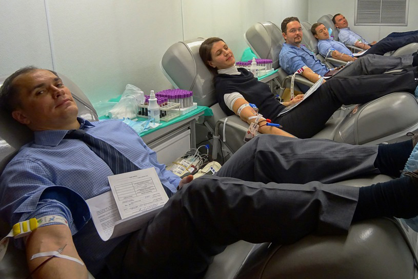 В «Газпром комплектация» прошел День донора