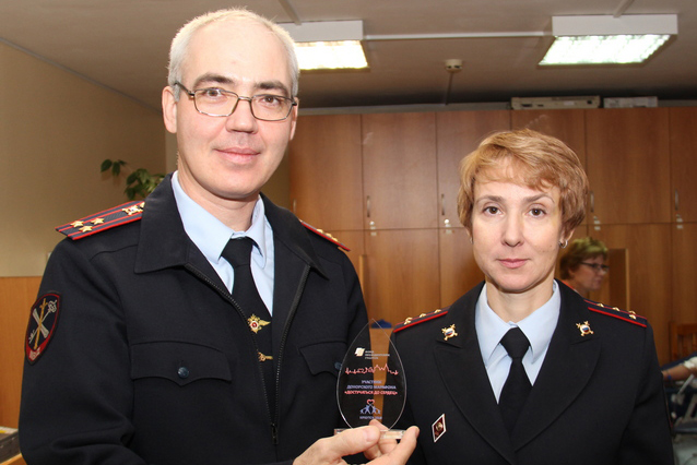 Полицейские Приангарья - лидеры марафона «Достучаться до сердец»