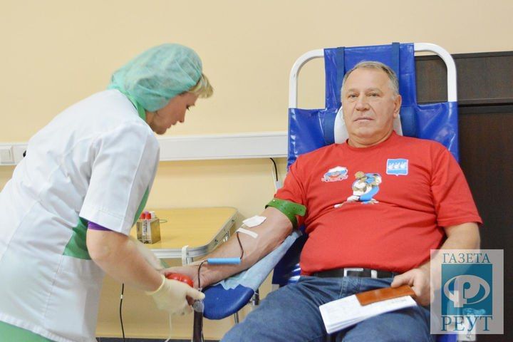 В городе Реутов на День донора пришло более 150 человек