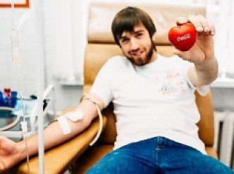 Employees of Coca-Cola Hellenic Company took part in the donor action