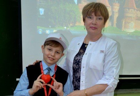 Калининградский школьник выступил на городском конкурсе с проектом о донорстве крови